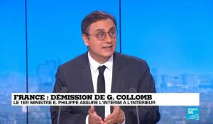 Démission de Gérard Collomb : Le Premier ministre assure l''intérim à l''Intérieur