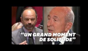 Gérard Collomb revient sur le "grand moment de solitude" d'Édouard Philippe