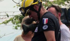 Indonésie: une équipe française aide à chercher des survivants