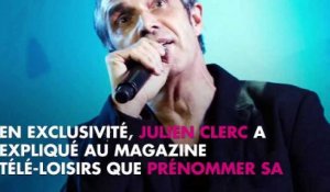 Julien Clerc : il révèle avoir payé cher pour que sa fille s'appelle Vanille