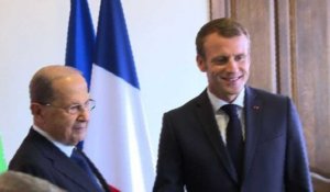 Emmanuel Macron rencontre les dirigeants du Québec et du Liban