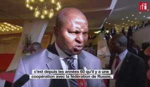 Interview de Faustin-Archange Touadéra, le président centrafricain