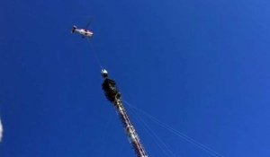 Martigues : intervention hors-norme par hélicoptère à Naphtachimie
