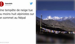 Népal. Une tempête de neige ravage leur camp : 8 alpinistes tués