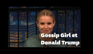 Kristen Bell lit des tweets de Donald Trump avec la voix de Gossip Girl