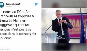Air France. « Pas question de liquider la participation de l'État », assure Le Maire.
