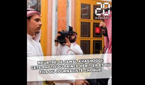 Meurtre de Jamal Khashoggi: Cette photo du prince héritier et du fils du journaliste suscite l'indignation