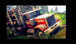 SPINTIRES: Mudrunner - American Wilds Bande Annonce de Gameplay (2018) PS4 / Xbox One / Switch / PC