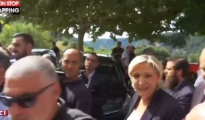 Marine Le Pen huée et chahutée lors d'un déplacement dans un village du Var (vidéo)