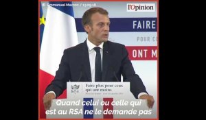 Plan pauvreté : les cinq principales annonces d'Emmanuel Macron