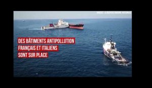 Collision de navires au large de la Corse : début des opérations de dépollution