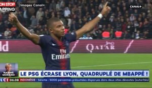 PSG - OL : Kylian Mbappé s'offre un quadruplé en seulement 13 minutes (Vidéo)
