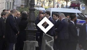 PHOTOS. Les proches de Charles Aznavour réunis à la cathédrale arménienne de Paris