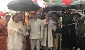 Sablé-sur-Sarthe. Le maire a célébré un faux mariage pour la fête du petit sablé 