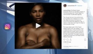 Serena Williams seins nus : son geste engagé contre le cancer du sein
