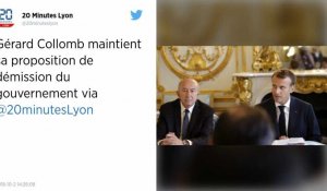 Démission de Collomb : Macron « attend désormais les propositions du Premier ministre ».