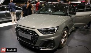 Mondial de l'auto 2018 - l'Audi A1 sous toutes les coutures