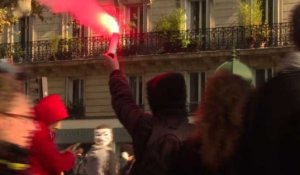 Paris: défilé contre la politique sociale de Macron (3)