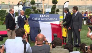 Deschamps inaugure un stade à son nom à Cap-d'Ail