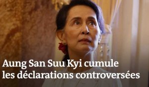 Aung San Suu Kyi cumule les déclarations controversées