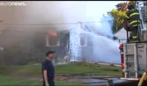 Série d'explosions gazières dans le Massachusetts