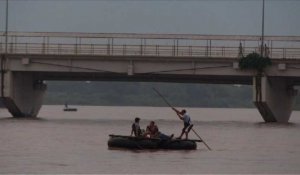 Mexique: le fleuve Suchiate se prépare à l'arrivée des migrants