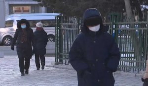 Le froid frappe la capitale nord-coréenne Pyongyang