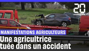 Manifestation des agriculteurs : Une agricultrice tuée dans un accident