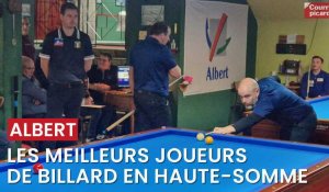 Championnat de France de billard par équipes trois bandes à Albert