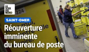 Réouverture de la poste à Saint-Omer ce jeudi 25 janvier