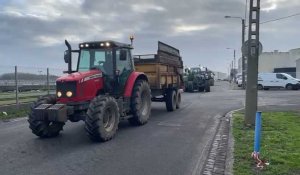 VIDÉO. Les agriculteurs quittent le port de Lorient pour des opérations escargot