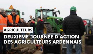 Le résumé en images de la deuxième journée d'action des agriculteurs ardennais
