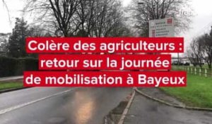 VIDÉO. Colère des agriculteurs : retour sur la journée de mobilisation à Bayeux