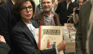Rachida Dati au festival de la BD d'Angoulême