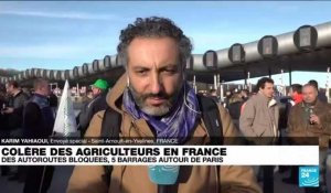 Agriculteurs en France : la colère gronde aux portes de Paris