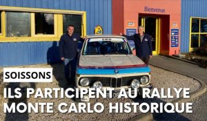 Deux Soissonnais partent au rallye Monte carlo historique