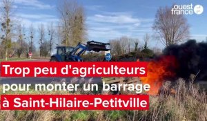 VIDÉO. Agriculteurs en colère. Faible mobilisation de la Coordination rurale à Carentan-les-Marais