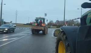 Colère des agriculteurs : un convoi est parti de Tilques