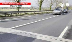 Filtrage d’agriculteurs à Villedieu-les-Poêles