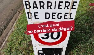 A quoi servent les barrières de dégel?