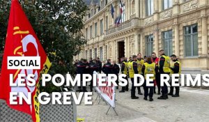 Les pompiers de Reims sont en grève