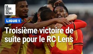 Le RC Lens s'impose 3-1 contre Strasbourg et se rapproche du podium
