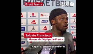 VIDÉO. Équipe de France de basket : "Les JO ? Un rêve depuis petit", assure Sylvain Francisco