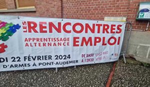 À Pont-Audemer, les Rencontres de l'emploi et de l'apprentissage attire la foule