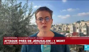 Attaque près de Jérusalem : le ministre israélien de la Sécurité s'est rendu sur place