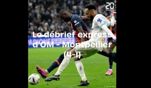 Le debrief express d'OM - Montpellier (4-1)