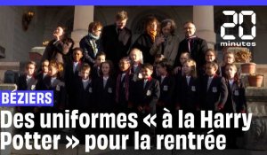 À Béziers, les élèves testent des uniformes « à la Harry Potter » pour la rentrée
