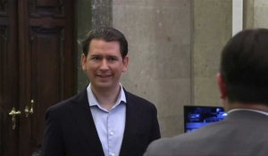 Vienne : l'ancien chancelier autrichien Kurz arrive au tribunal pour son procès