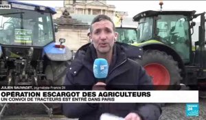 Colère des agriculteurs : un convoi de tracteurs en plein cœur de Paris, à la veille du Salon de l'agriculture