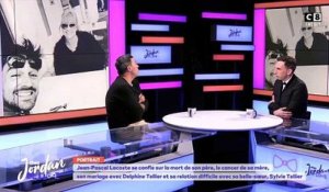 L'émotion de Jean-Pascal Lacoste au moment d'évoquer sa mère malade : "Je l'accompagne, j'essaye"